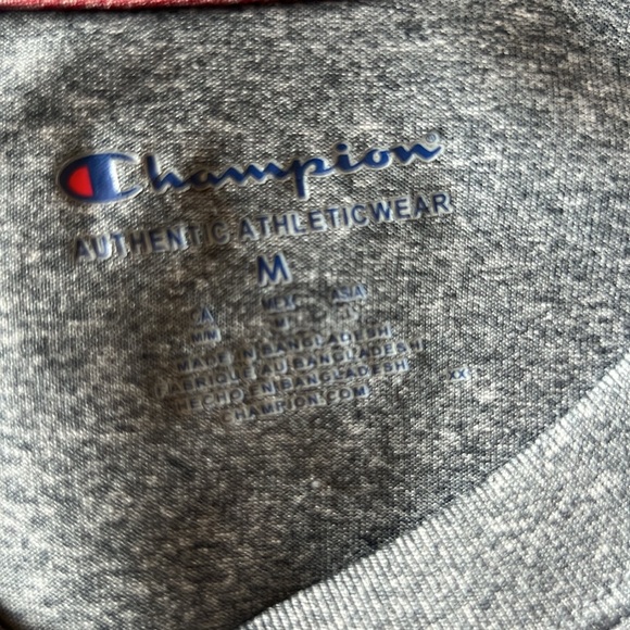 Champion WSU Washington State University Cougars Long Sleeve Grey Tee Medium - Picture 4 of 5